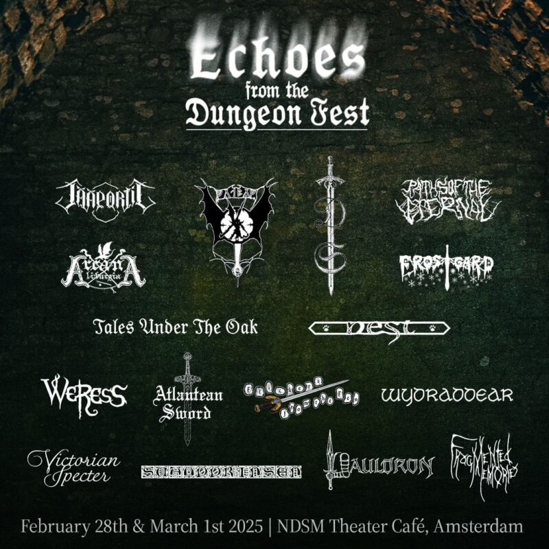 Jääportit to perform at Echoes from the Dungeon Fest